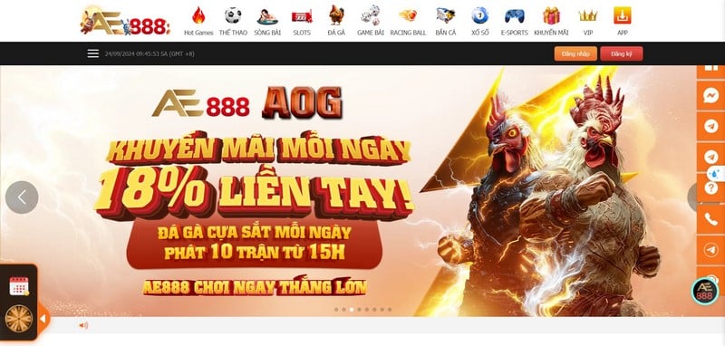 Đá Gà Ae888 - Điểm Đến Giải Trí Với Cơ Hội “Đổi Đời” Nhanh Chóng